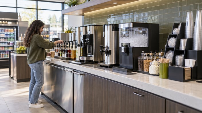 beverage station